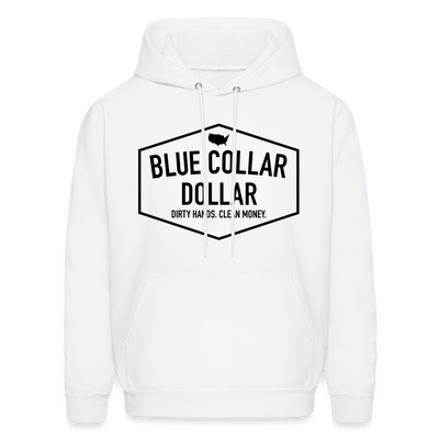 Blue Collar Dollar Hoodie - white