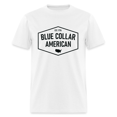 Blue Collar American Classic Tee - white