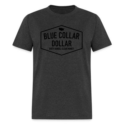 Blue Collar Dollar Classic Tee - heather black