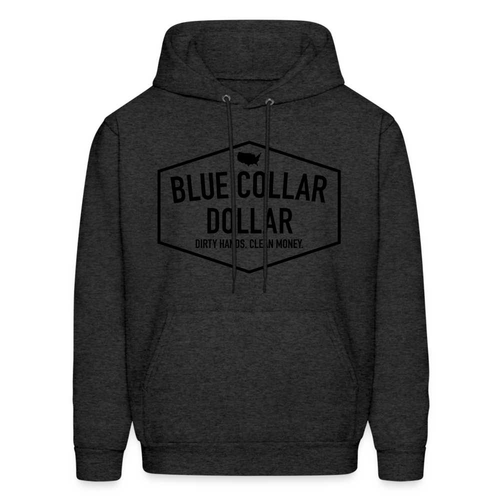 Blue Collar Dollar Hoodie - charcoal grey
