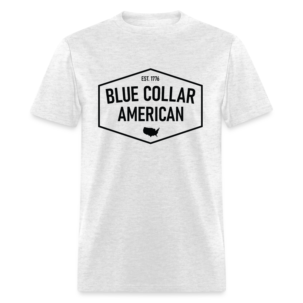 Blue Collar American Classic Tee - light heather gray