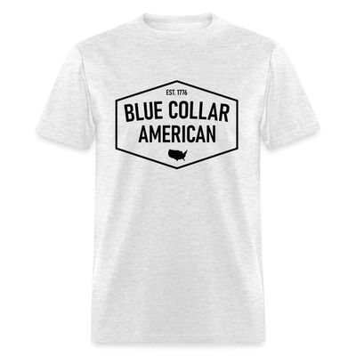 Blue Collar American Classic Tee - light heather gray