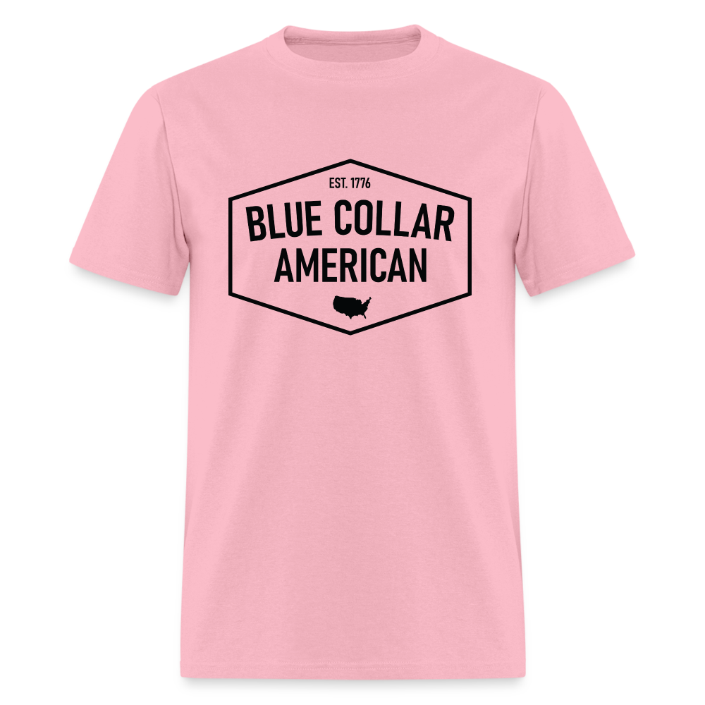 Blue Collar American Classic Tee - pink